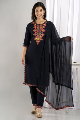 Nitya Feb Women Kurta Pant Dupatta Set