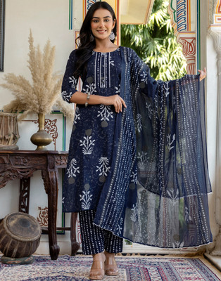 Samah Women Kurta Pant Dupatta Set