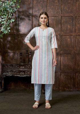 Saanjh Women Kurta Pant Set