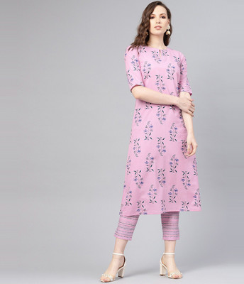 LIBAS Women Kurta Pant Set
