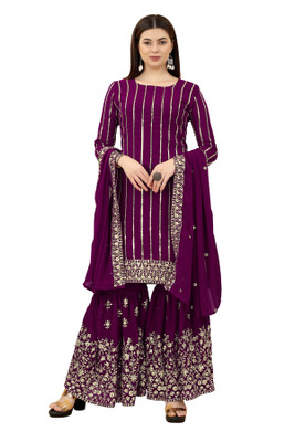 TILKI Women Kurta Sharara Set