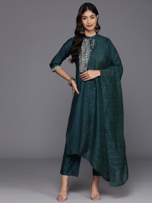 LIBAS Women Kurta Pant Dupatta Set