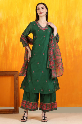 W Women Kurta Pant Dupatta Set