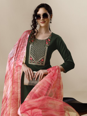 Youthnic Women Kurta Pant Dupatta Set