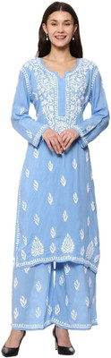 Awadhmart Women Kurti Palazzo Set
