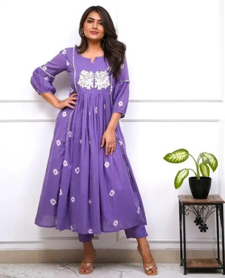 KEVAY Women Kurti Pant Set