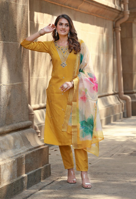 DECIZE CLOTHING Women Kurta Pant Dupatta Set