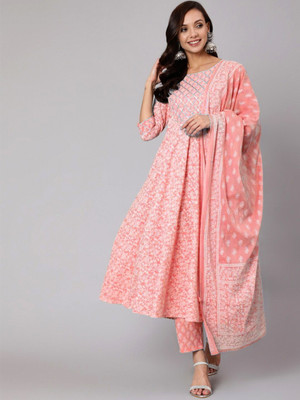 Jaitpuriya fashion Women Kurta Palazzo Dupatta Set