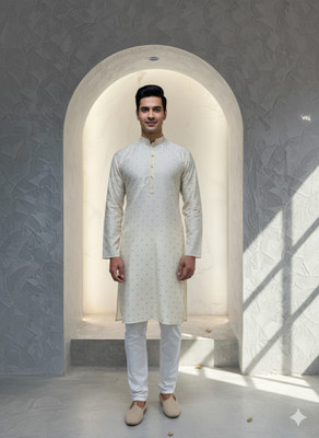 JUGG JUGG JEEYO Men Kurta Pyjama Set