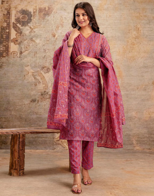Skylee Women Kurta Pant Dupatta Set