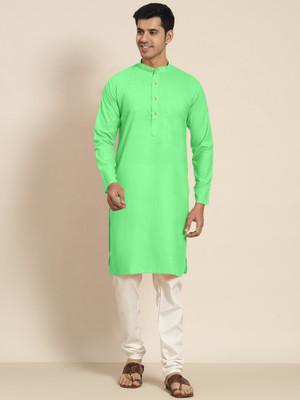 CHIRASVI Men Kurta Pyjama Set