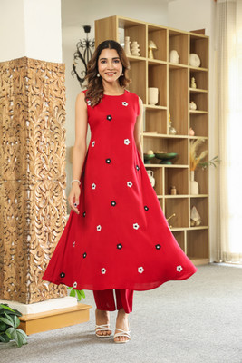 Aaghnya Fashion Women Kurta Pant Set