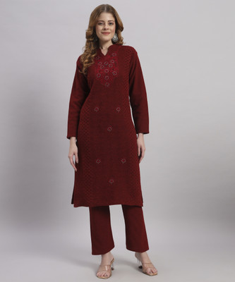 CANBLAR Women Kurta Palazzo Set
