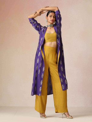 TrueBrowns Women Ethnic Top Pant Set