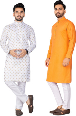 RJWORLD Men Kurta Pyjama Set