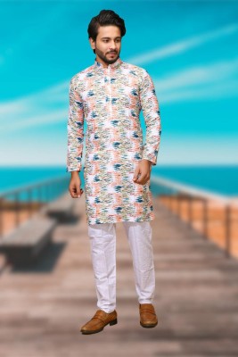 BAVALIYA FASHION Men Kurta Pyjama Set