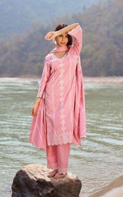 Dwiza Enterprise Women Kurta Pant Dupatta Set