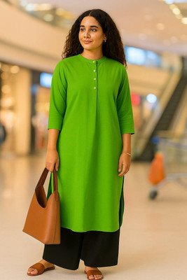 Sangria Women Kurta Palazzo Set