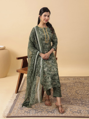 Anekha Women Kurti Pant Dupatta Set