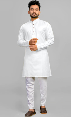 VASUDHA CREATION Men Kurta Pant Set