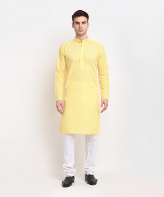 Jompers Men Kurta Churidar Set