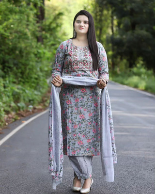 KULDEVYANI Women Kurta Pant Dupatta Set