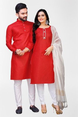 AKSHAT CREATION Women Kurti Pant Dupatta Set