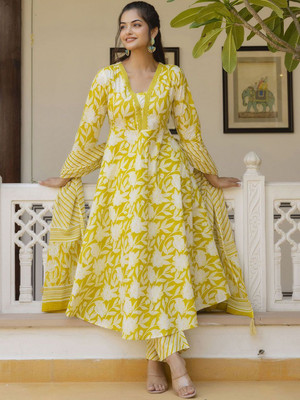 ANOUK Women Kurta Pyjama Dupatta Set