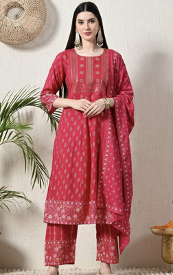 Fashion Bhagwati Women Kurti Pant Dupatta Set
