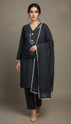 HAYAATCREATIONS Women Kurta Pant Dupatta Set