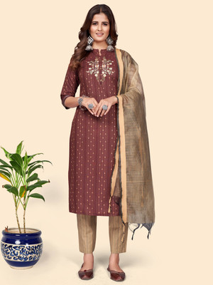 VBUYZ Women Kurta Pant Dupatta Set