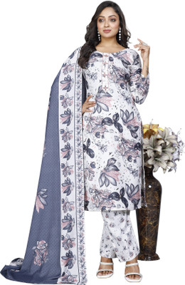 LUCK FASHOIN Women Kurti Pant Dupatta Set