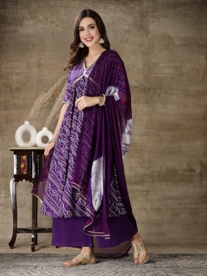 Stylum Women Kurta Palazzo Dupatta Set