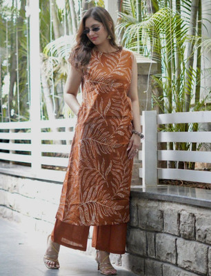 KOSHYA Women Kurta Palazzo Set