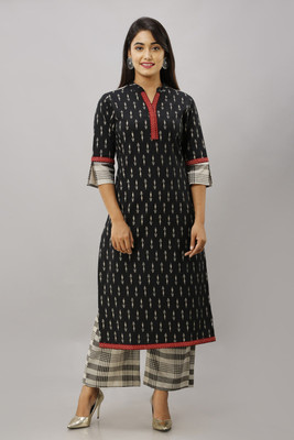 FABRIC FITOOR Women Kurta Palazzo Set