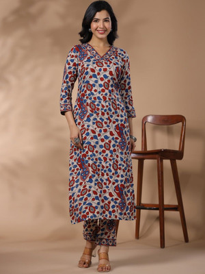 Jixpox Women Kurta Pant Set