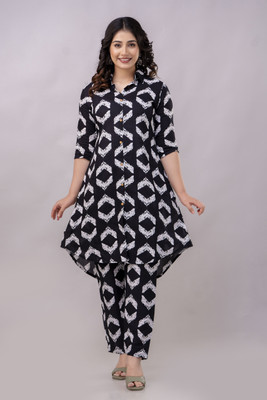 RaghviFab Women Kurta Pant Set