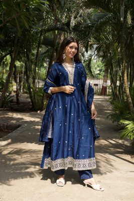 MOKOSH Women Kurta Pant Dupatta Set