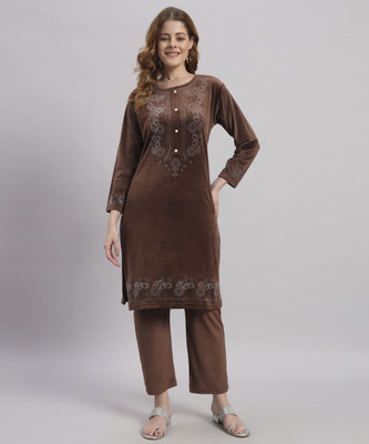 DRESSBASE Women Kurta Palazzo Set