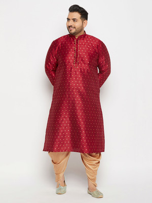 VASTRAMAY PLUS Men Kurta Dhoti Pant Set