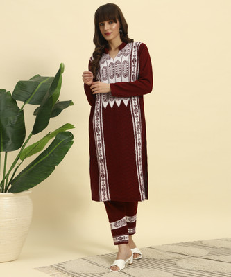 CANBLAR Women Kurta Palazzo Set