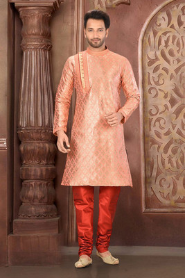 RANAK Men Kurta Pyjama Set