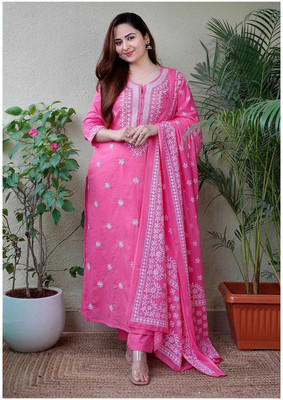SHIV TEXTILE Women Kurta Pant Dupatta Set
