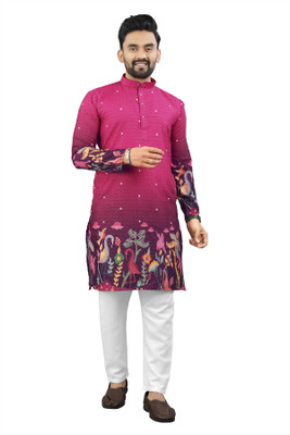 click n buy Men Kurta Pyjama Set