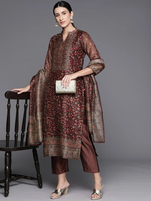 Varanga Women Kurta Pant Dupatta Set