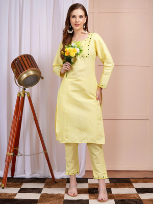 YaFex Women Kurti Pant Set