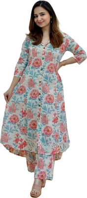 Leriya Fashion Women Ethnic Top Pant Set