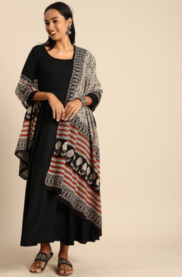 Janasya Women Kurta Dupatta Set