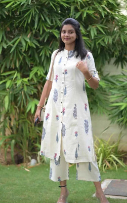 YAGNIK FASHION Women Kurti Palazzo Set