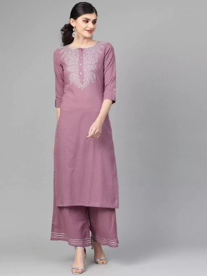 PILUDI Women Kurta Palazzo Set